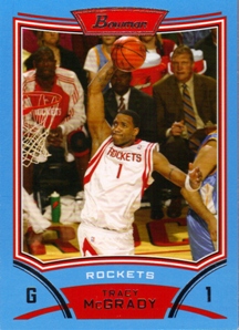 2008-09 Bowman Blue #1 Tracy McGrady