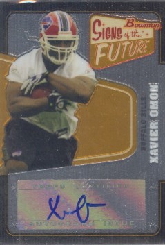 2008 Bowman Signs of the Future #SFXO Xavier Omon D