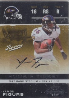 2007 Playoff Contenders #238 Yamon Figurs AU RC