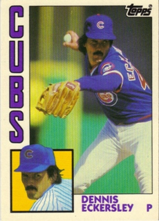 1984 Topps Traded Tiffany #34T Dennis Eckersley