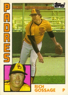 1984 Topps Traded Tiffany #43T Rich Gossage