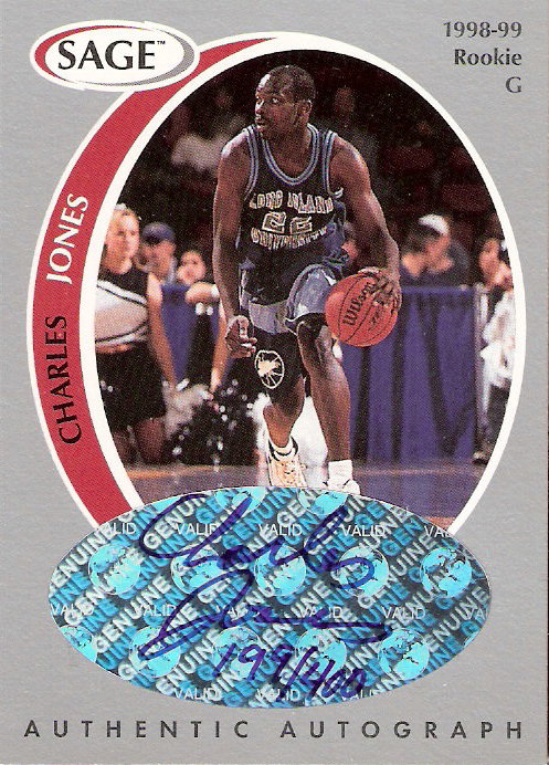 1998 SAGE Autographs Silver #A22 Charles Jones/400