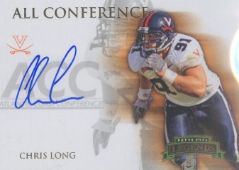 2008 Press Pass Legends All Conference Autographs Gold #ACCL Chris Long/99
