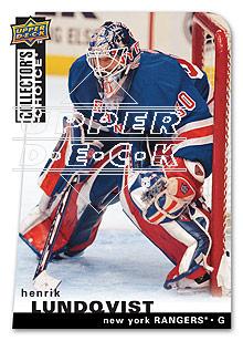 2008-09 Collector's Choice #63 Henrik Lundqvist