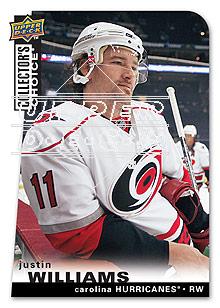 2008-09 Collector's Choice #90 Justin Williams
