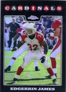 2008 Topps Chrome Refractors #TC55 Edgerrin James