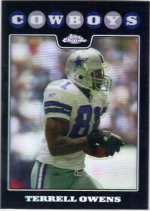 2008 Topps Chrome Refractors #TC76 Terrell Owens