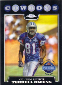 2008 Topps Chrome Refractors #TC137 Terrell Owens AP