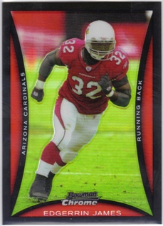 2008 Bowman Chrome Refractors #BC165 Edgerrin James