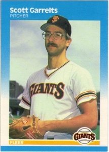 1987 Fleer Glossy #273 Scott Garrelts