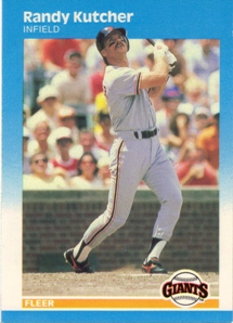 1987 Fleer Glossy #276 Randy Kutcher