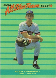 1988 Fleer All-Stars #9 Alan Trammell