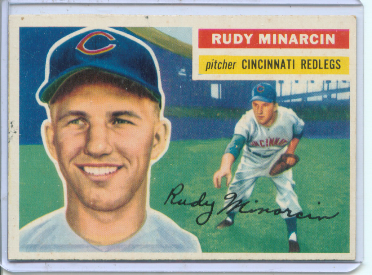 1956 Topps #36 Rudy Minarcin