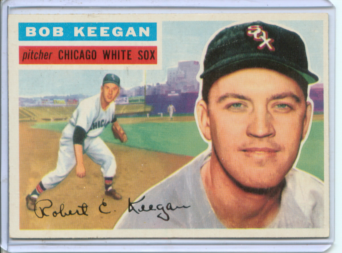 1956 Topps #54 Bob Keegan