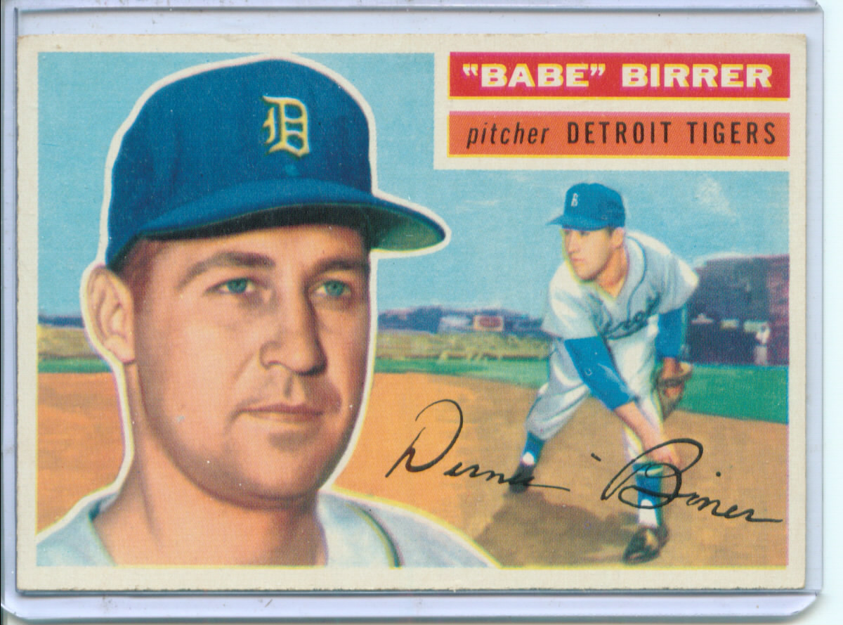 1956 Topps #84 Babe Birrer RC
