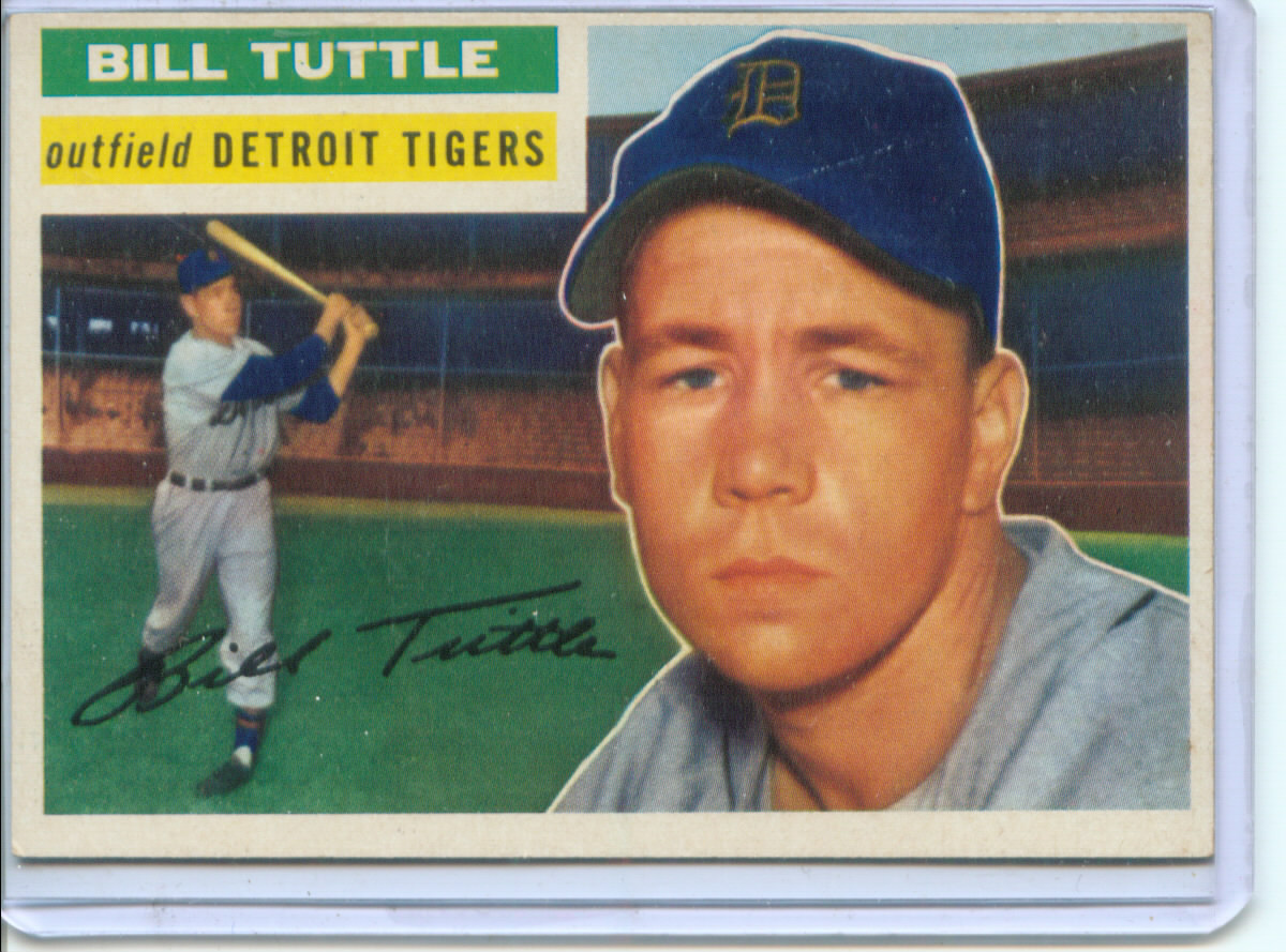 1956 Topps #203 Bill Tuttle