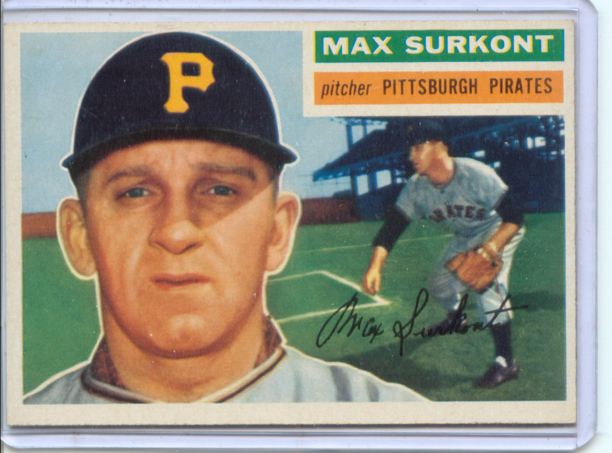 1956 Topps #209 Max Surkont