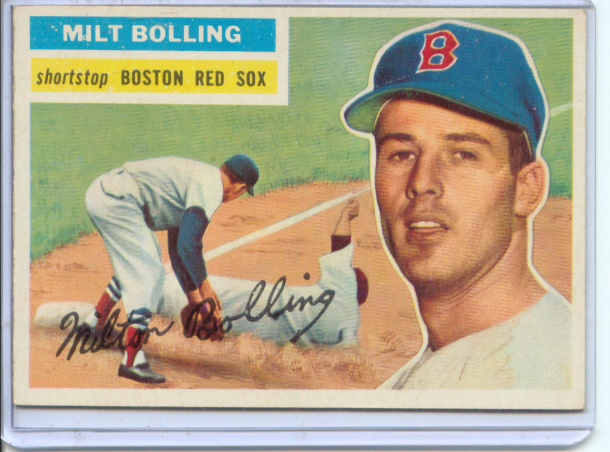 1956 Topps #315 Milt Bolling