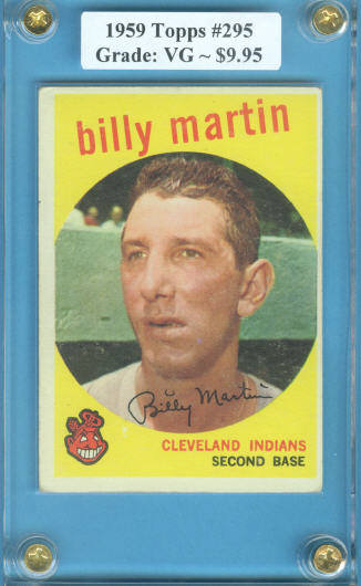 1959 Topps #295 Billy Martin
