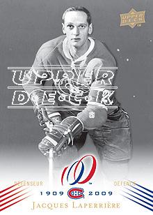 2008-09 Upper Deck Montreal Canadiens Centennial #21 Jacques Laperriere