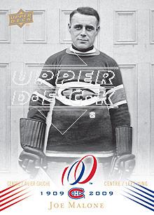 2008-09 Upper Deck Montreal Canadiens Centennial #26 Joe Malone