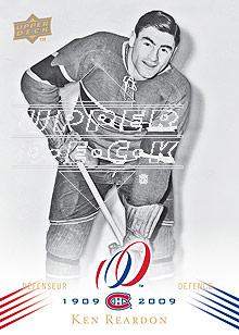 2008-09 Upper Deck Montreal Canadiens Centennial #34 Ken Reardon