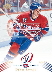 2008-09 Upper Deck Montreal Canadiens Centennial #40 Denis Savard