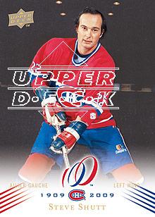 2008-09 Upper Deck Montreal Canadiens Centennial #43 Steve Shutt
