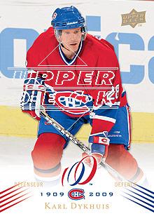 2008-09 Upper Deck Montreal Canadiens Centennial #53 Karl Dykhuis