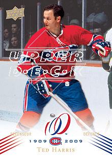 2008-09 Upper Deck Montreal Canadiens Centennial #61 Ted Harris