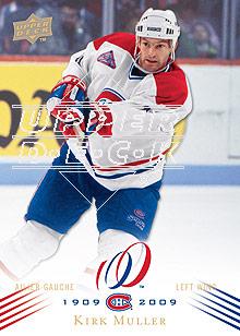 2008-09 Upper Deck Montreal Canadiens Centennial #66 Kirk Muller