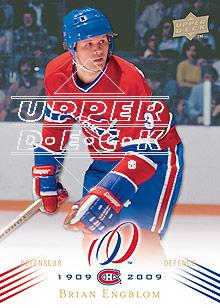 2008-09 Upper Deck Montreal Canadiens Centennial #69 Brian Engblom
