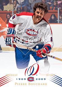 2008-09 Upper Deck Montreal Canadiens Centennial #73 Pierre Bouchard