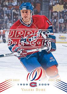 2008-09 Upper Deck Montreal Canadiens Centennial #76 Valeri Bure