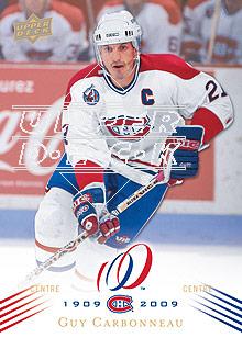 2008-09 Upper Deck Montreal Canadiens Centennial #78 Guy Carbonneau