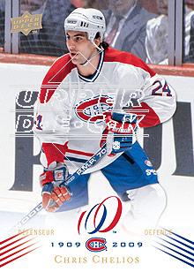 2008-09 Upper Deck Montreal Canadiens Centennial #80 Chris Chelios