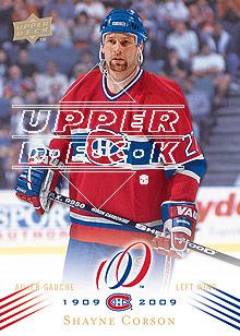2008-09 Upper Deck Montreal Canadiens Centennial #83 Shayne Corson