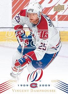 2008-09 Upper Deck Montreal Canadiens Centennial #90 Vincent Damphousse