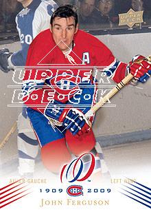 2008-09 Upper Deck Montreal Canadiens Centennial #95 John Ferguson