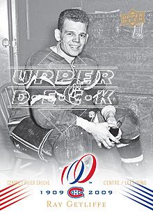 2008-09 Upper Deck Montreal Canadiens Centennial #98 Ray Getliffe