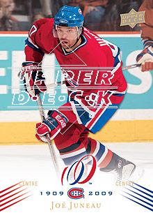 2008-09 Upper Deck Montreal Canadiens Centennial #110 Joe Juneau