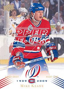 2008-09 Upper Deck Montreal Canadiens Centennial #111 Mike Keane