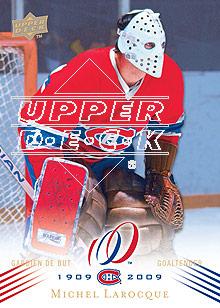 2008-09 Upper Deck Montreal Canadiens Centennial #117 Michel Larocque