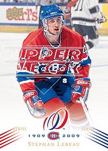 2008-09 Upper Deck Montreal Canadiens Centennial #120 Stephan Lebeau