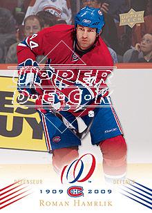 2008-09 Upper Deck Montreal Canadiens Centennial #122 Roman Hamrlik
