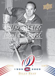 2008-09 Upper Deck Montreal Canadiens Centennial #126 Billy Reay