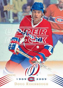 2008-09 Upper Deck Montreal Canadiens Centennial #128 Doug Risebrough