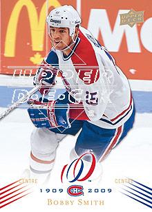 2008-09 Upper Deck Montreal Canadiens Centennial #137 Bobby Smith