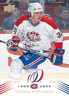 2008-09 Upper Deck Montreal Canadiens Centennial #138 Turner Stevenson