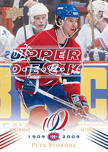 2008-09 Upper Deck Montreal Canadiens Centennial #139 Petr Svoboda